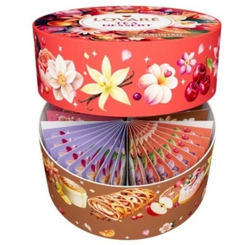 Zestaw Herbat Tea Dessert 32 sasz Lovare